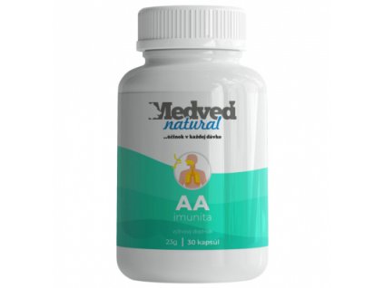 Medveď natural AA imunita 30 kapsúl