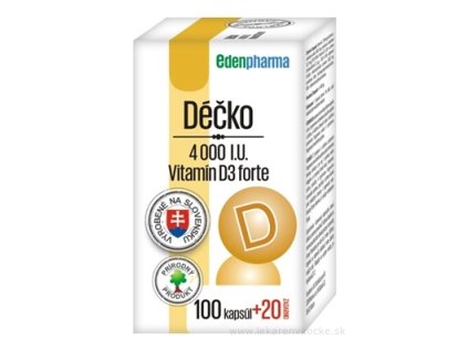 EDENPharma Déčko 4000 I.U. 120 ks