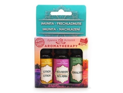 Altevita Esenciálne oleje Imunita - prechladnutie (Set)