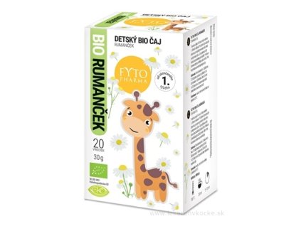 FYTO Detský BIO čaj rumanček 20 x 1,5 g