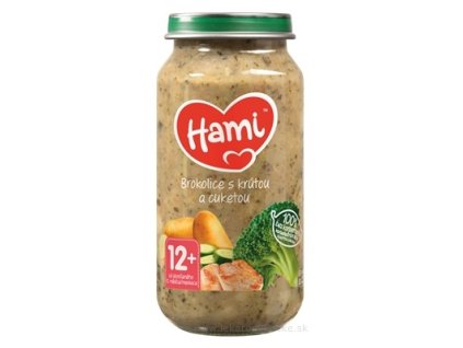 Hami príkrm Brokolica s morkou a cuketou 250 g