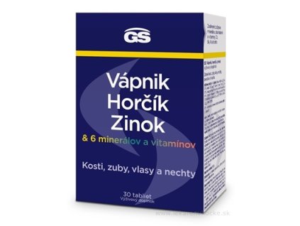 GS Vápnik, Horčík, Zinok 30 ks