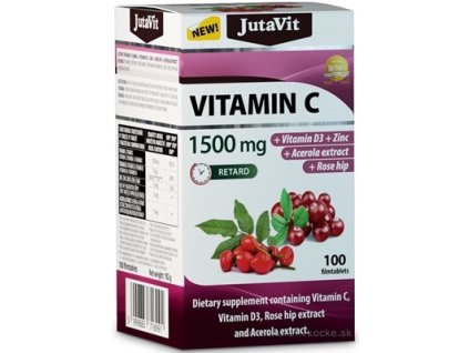 JutaVit Vitamín C 1500 mg 100 ks