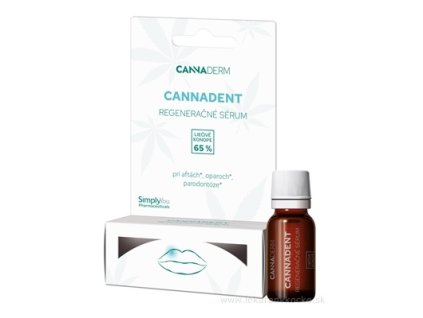 Cannaderm CANNADENT regeneračné sérum 5 ml