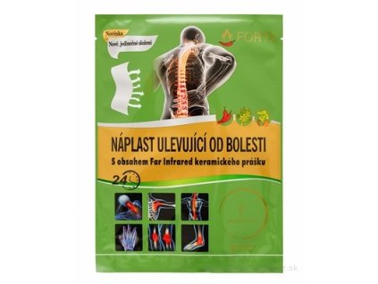 NÁPLASŤ NA BOLESŤ FORTE Far infrared hrejivá