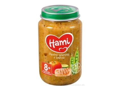 Hami príkrm Pestrá zelenina s morkou 200 g