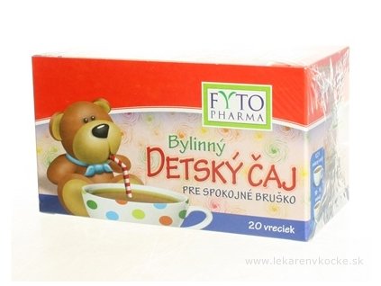 FYTO DETSKÝ ČAJ PRE SPOKOJNÉ BRUŠKO 20x1 g