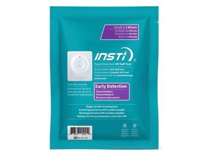 INSTI HIV Self Test domáci test na HIV, rýchla detekcia 1ks