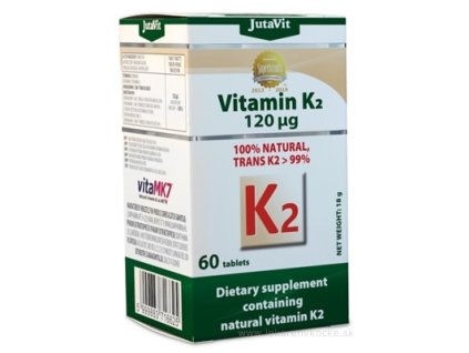 JutaVit Vitamín K2 prírodný 120 µg 60 ks