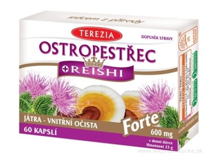 TEREZIA PESTREC + REISHI Forte 60 ks