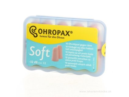 OHROPAX SOFT Ušné vložky 10 ks