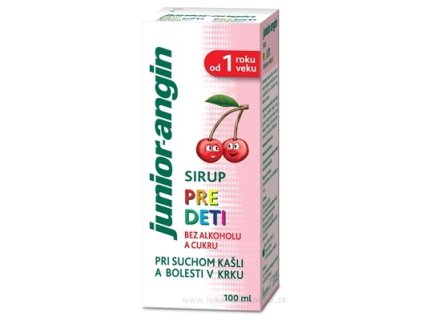 Junior-angin sirup pre deti 100 ml