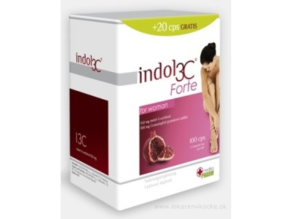 INDOL3C FORTE for woman cps 100+20 gratis (120 ks)