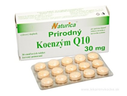 Naturica Prírodný KOENZÝM Q10 30 mg 30 ks