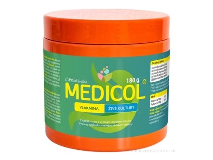 MEDICOL - Vláknina, Živé kultúry 180 g