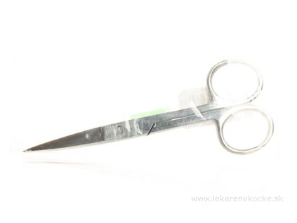 NOŽNICE CHIRURGICKÉ ROVNÉ HROTNATÉ 13 cm 1 ks