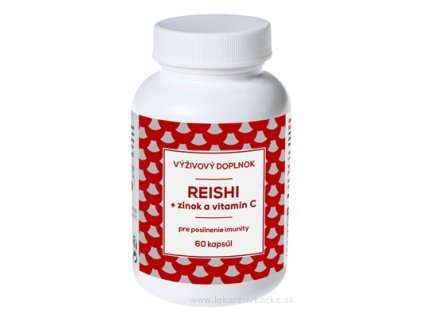 NATURVITA REISHI + zinok a vitamín C 60 ks