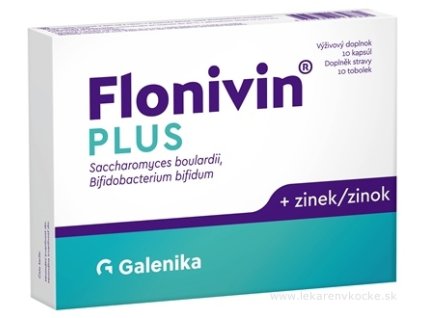 Galenika Flonivin PLUS (Saccharomyces + Bifidobacterium + Zinok) 10ks