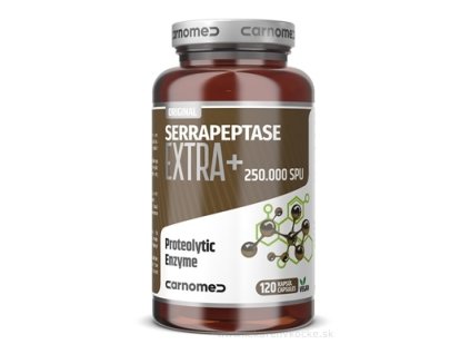 CarnoMed SERRAPEPTASE EXTRA+ 250.000 SPU 120 ks