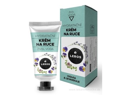 LEROS HYDRATAČNÝ KRÉM NA RUKY ŽIVEL VODA 30 ml