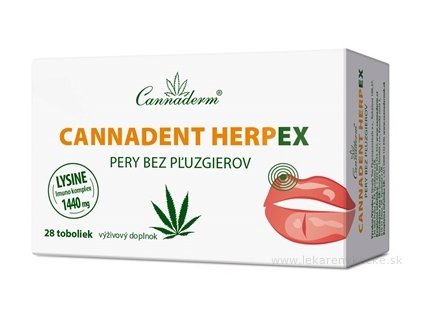 Cannaderm CANNADENT HERPEX 28 ks