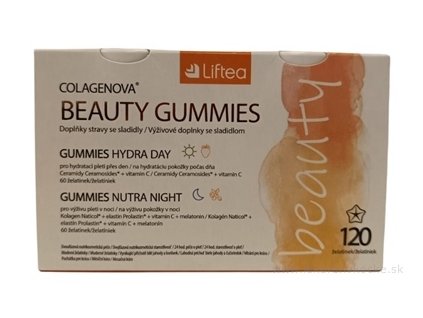LIFTEA Colagenova Beauty Gummies 120ks