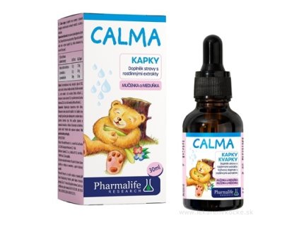 Pharmalife Calma kvapky na upokojenie s mučenkou a medovkou – Galenika, 30 ml