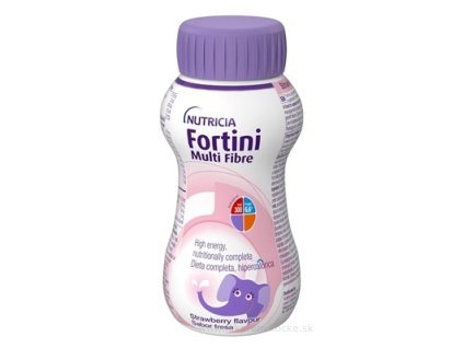 Fortini Multi Fibre s jahodovou príchuťou 200 ml