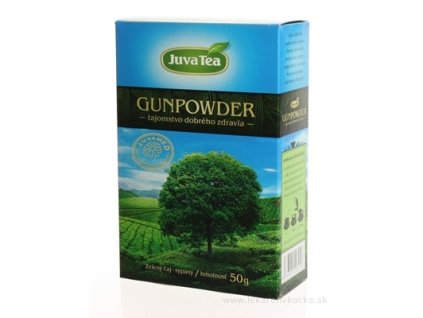 JUVAMED GUNPOWDER ZELENÝ ČAJ 50 g