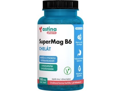 Astina SuperMag B6 CHELÁT 100 ks
