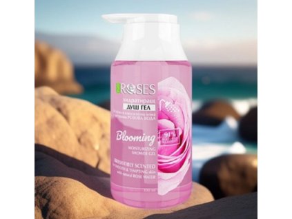 Rose - BLOOMING Hydratačný prírodný sprchový gél s ružovou vodou 300 ml