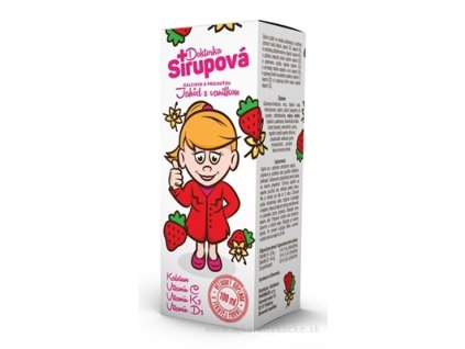 Doktorka Sirupová kalciový sirup 100 ml