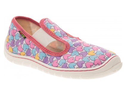 FARE BARE detské papuče na gumičku 5101451 č.24 barefoot priedušná obuv