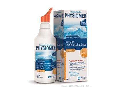 PHYSIOMER Nosový sprej Hypertonický 135 ml