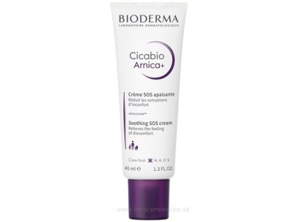 BIODERMA Cicabio Arnica+ krém na urýchlenie vstrebávania modrín 40 ml