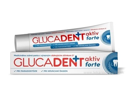 GLUCADENT+ aktiv forte zubná pasta 75 ml