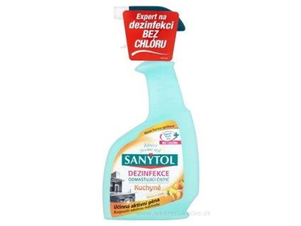 SANYTOL ODMASŤUJÚCI ČISTIČ Kuchyňa 500 ml