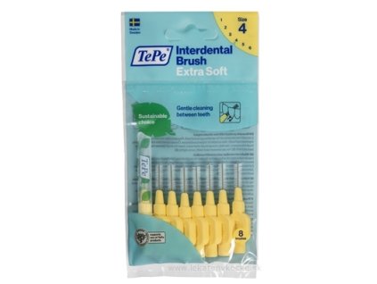 TePe Medzizubná kefka 0,7 mm Extra Soft 8 ks