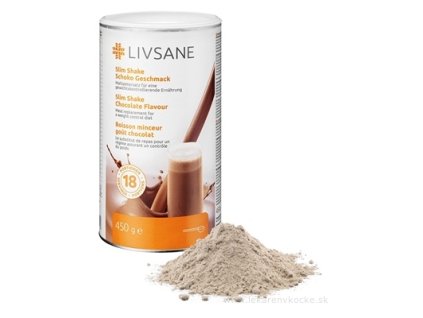 LIVSANE Diétny výživový koktejl Čokolada 450 g