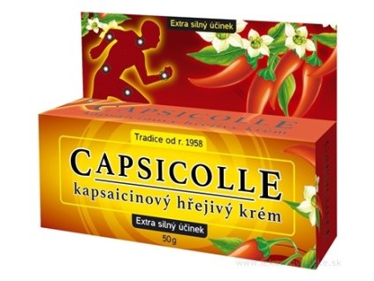 CAPSICOLLE kapsaicínový krém 50 g