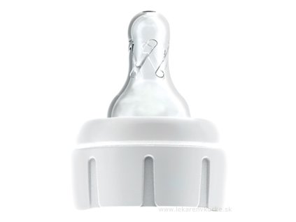 Dr.BROWN´S CUMLÍK NA FĽAŠU S TESNIACIM KRÚŽKOM Narrow, Level PREEMIE, 1 ks