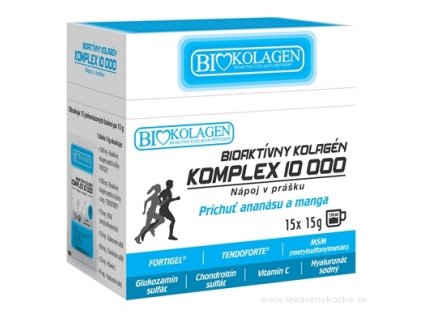 asp BIOAKTÍVNY KOLAGEN KOMPLEX 10 000 15x15 g