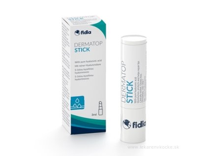 Dermatop Stick tyčinka na pery 3 ml – ochranný balzam na suché a popraskané pery