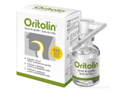 Oritolin sprej do krku - 425 dávok 30 ml