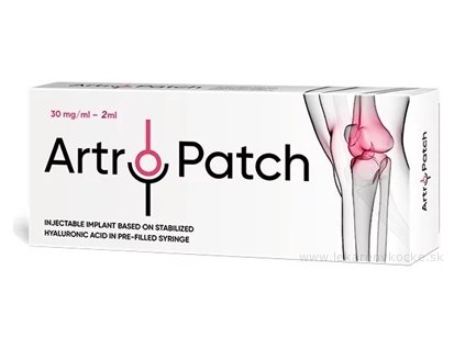 Artro-Patch Implantát na báze HA 60 mg/2 ml v predplnenej injekčnej striekačke, na náhradu synoviálnej tekutiny (30 mg/ml) 1x2 ml