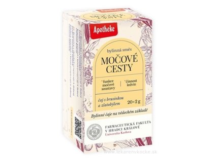 APOTHEKE FARMA Močové cesty bylinný čaj, 20 x 2 g (40 g)