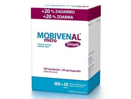 MOBIVENAL micro Simple tbl flm 100+20 zadarmo (120 ks)