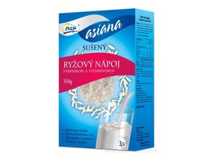 asp RYŽOVÝ NÁPOJ s vápnikom a vitamínom D 350 g