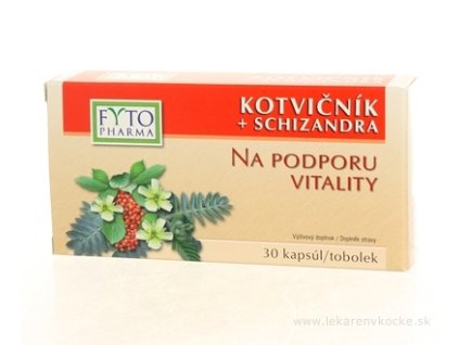 FYTO KOTVIČNÍK + SCHIZANDRA 30 ks