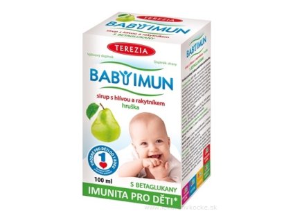 TEREZIA BABY IMUN sirup s hlivou a rakytníkom 100 ml